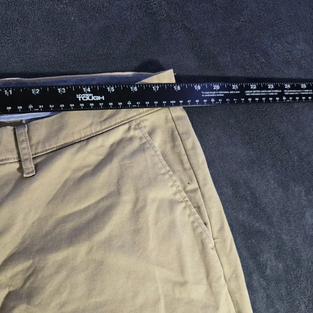 J.Crew Stretch Chinos‎ Pants Casual Everyday Khaki Beige W35 L32 Mens 35x32